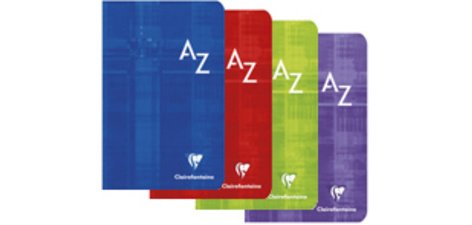 Répertoire piqué 11x17 cm 96 pages grands carreaux - Assortis