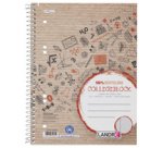 Cahier 'Recycling' A5, quadrillé, 80 feuilles