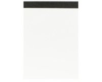 Bloc-notes sans page de couverture, A6, 50 feuilles,