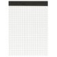 Bloc-notes sans page de couverture, A6, 50 feuilles, quadrillé