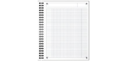 Spiralheft Oxford International Notebook, liniert, 6 mm, 160 Seiten 14,8 x 21 cm
