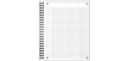 Cahier spirale Oxford International Notebook 14,8 x 21 cm ligné 6 mm 160 pages