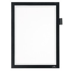 Cadre d'affichage DURAFRAME MAGNETIC NOTE, A4, noir