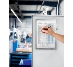 Cadre d'affichage DURAFRAME MAGNETIC NOTE, A4 argent