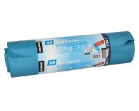 Sac poubelle LDPE, 60 litres, bleu