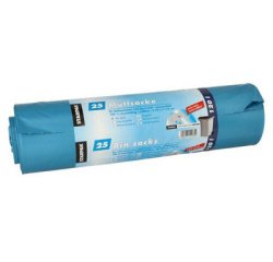 Sac poubelle LDPE, 240 litres, bleu