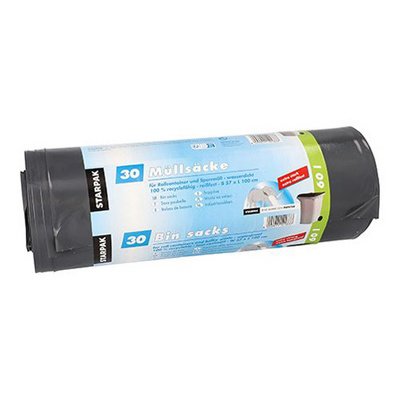 Sac poubelle LDPE, 60 litres, noir