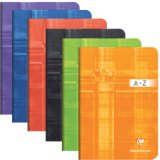 Répertoire vocabulaire A5 96 pages ligné + marge centrale Couleur aléatoire - Assortis