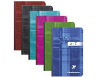 Telefoonboek ingeweven 90 x 140 mm geruit 5 x 5