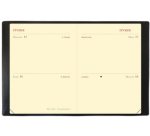 Quo Vadis - Agenda - 2026 - Mini 2 Days Prestige - 2 jours par page - Français - Impala - Noir - 12 mois de janv à déc. - 7x10 cm