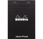 Bloc-notes agrafé 'dotPad', A5, pointillé, noir