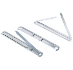 Relieur à lamelle, 2 trous, en acier