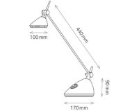 Lampe de bureau à LED Rio