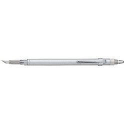 Grafische pen D-1000P, aluminium, zilver