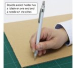 graphique D-1000P, aluminium, argent