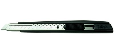 Cutter eA 300, boîtier en plastique, noir