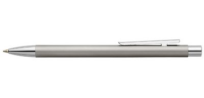 FABER-CASTELL Stylo à bille NEO Slim acier inoxydable, mat