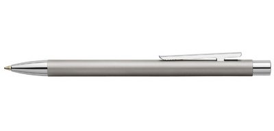 FABER-CASTELL Stylo à bille NEO Slim acier inoxydable, mat