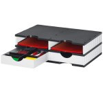 Station de classement doc duo, 4 compartiments