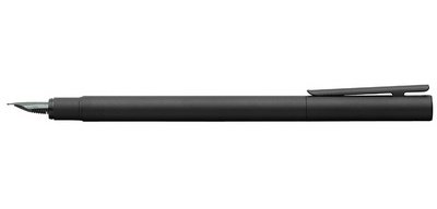 FABER-CASTELL NEO Slim Metal Fountain Pen, Black, EF