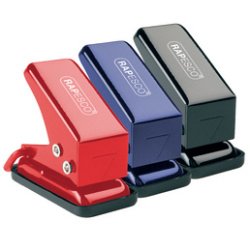 Perforateur 1 trou '15' en métal, assorti