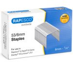 Agrafe Optima 53/6, 5.000 pièces, galvanisé