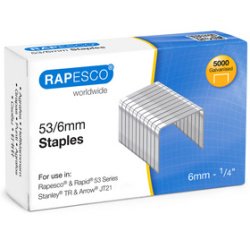 Agrafe Optima 53/6, 5.000 pièces, galvanisé