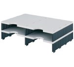 Module d'extension doc duo, 4 compartiments,