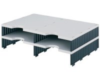 Module d'extension doc duo, 4 compartiments,