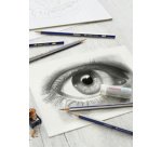 FABER-CASTELL Set d'esquisse GOLDFABER, 8 pièces