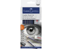 FABER-CASTELL Set d'esquisse GOLDFABER, 8 pièces