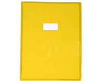 Schriftenkaft, 240 x 320 mm, transparant geel