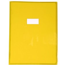 Schriftenkaft, 240 x 320 mm, transparant geel