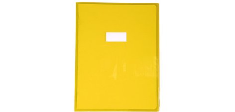 Schriftenkaft, 240 x 320 mm, transparant geel