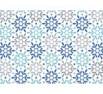 Papier cadeau de Noël 'flocons de neige'
