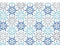 Papier cadeau de Noël 'flocons de neige'