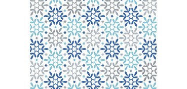 Papier cadeau de Noël 'flocons de neige'