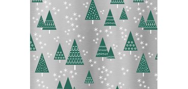 Papier cadeau de Noël 'sapins de Noël'