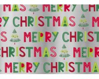 Papier cadeau de Noël 'Merry Christmas'