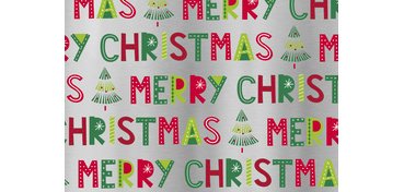 Christmas wrapping paper 'Merry Christmas'