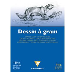 Drawing paper pad 'à Grain', 240 x 320 mm