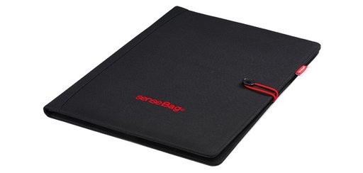 Porte-bloc à dessin 'senseBag', A4, noir