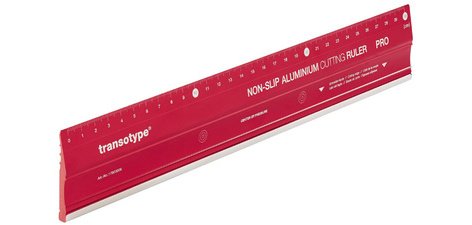 Règle en métal PRO, en aluminium, 300 mm