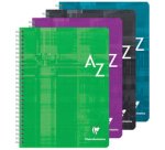 Répertoire spirale,170 x 220 mm,quadrillé 5x5