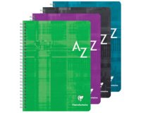 Répertoire spirale,170 x 220 mm,quadrillé 5x5