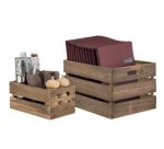 Caisse en bois Tablecaddy,