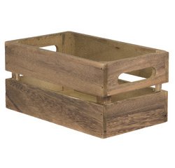 Caisse en bois Tablecaddy, (L)116 x(P)240 x(H)142 mm