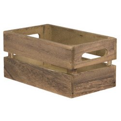 Caisse en bois Tablecaddy, (L)116 x(P)240 x(H)142 mm