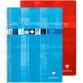 Cahier Travaux Pratiques reliure intégrale 24x32 cm 80 pages grands carreaux 90 g + uni 125 g - Assortis