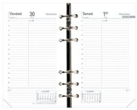 Quo Vadis - Recharge Organiseur - 2026 - Timer 17 - Journalier - Français - 13 mois de déc. à déc. - 10x17 cm